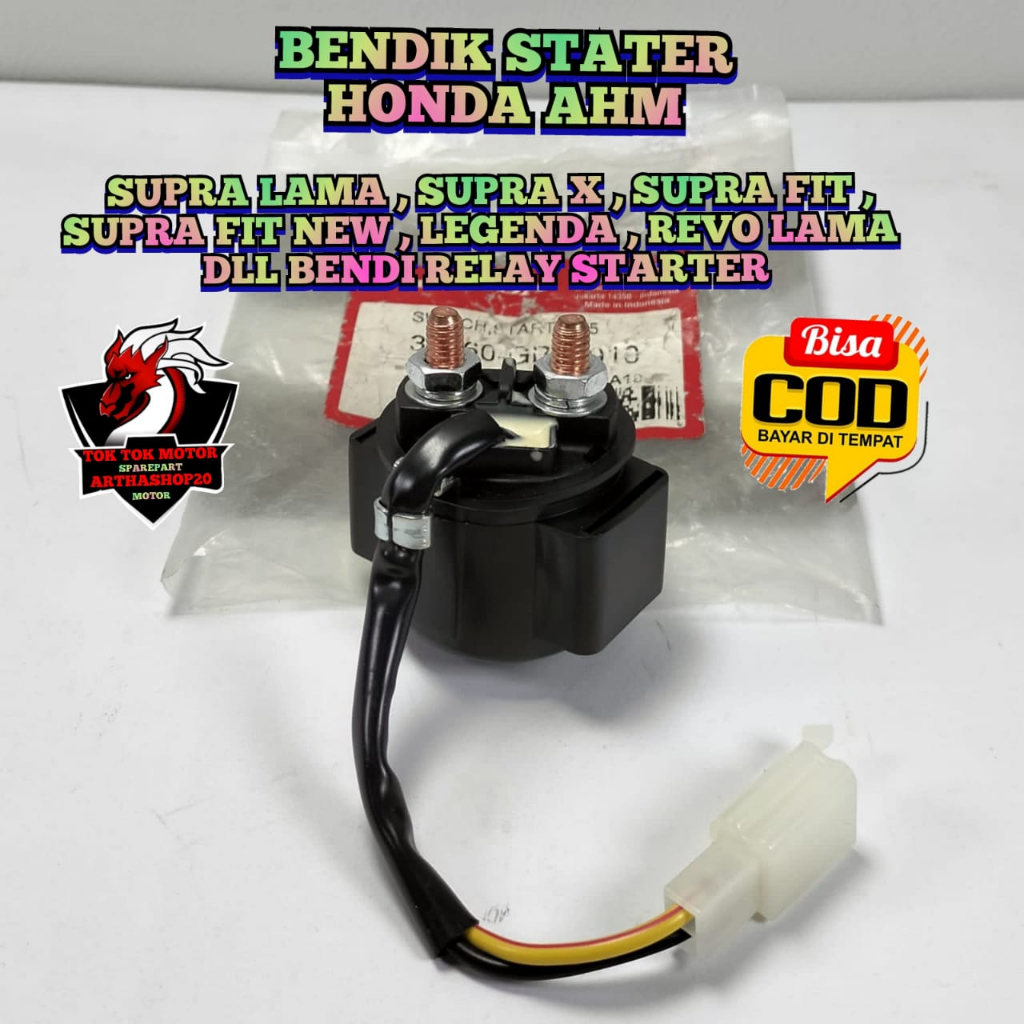Bendik Stater GN5 Motor Honda Supra Lama , Supra X 100 , KArisma , Astrea Grand , Legenda , Supra X 