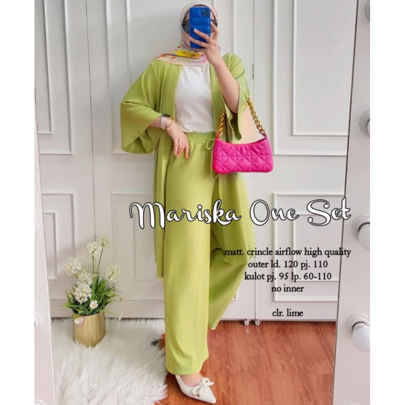 MARISKA ONESET SETELAN BAJU WANITA TERBARU