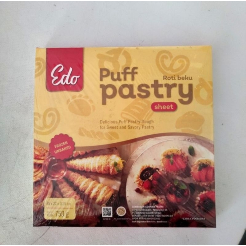 

EDO puff pastry sheet 750gr