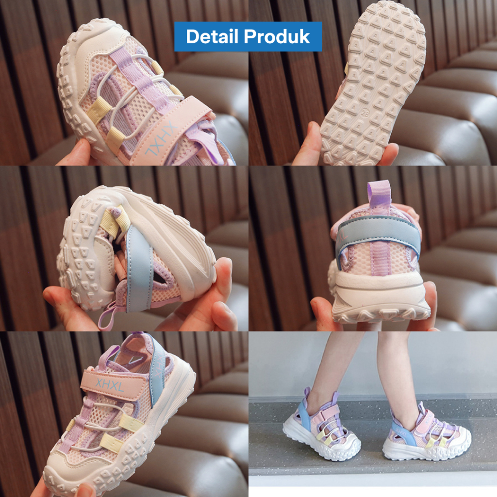 LAPAGO - Sepatu Sneaker Casual Anak Laki Laki Perempuan Korea Usia 1 - 12 Tahun Type MGB