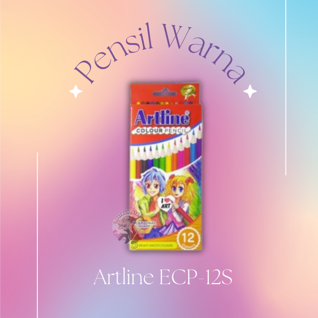 

[BELI 1 GRATIS 1] PENSIL WARNA ARTLINE 12 WARNA PANJANG ECP-A-12S