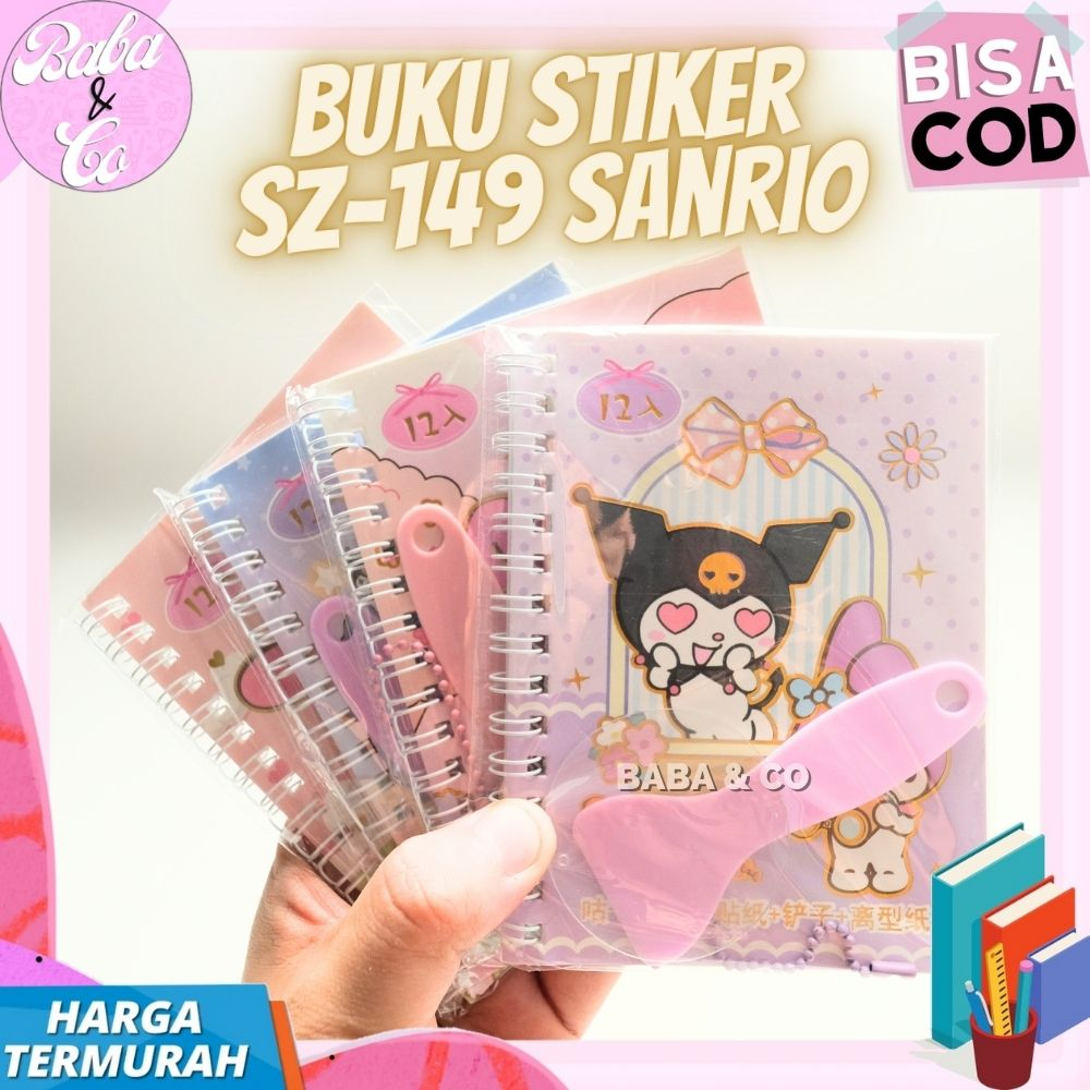 

BUKU STIKER SANRIO SZ-149 PERATA STIKER GANTUNGAN KRILIK SANRIO COD STIKER PERATA SANRIO SZ 149