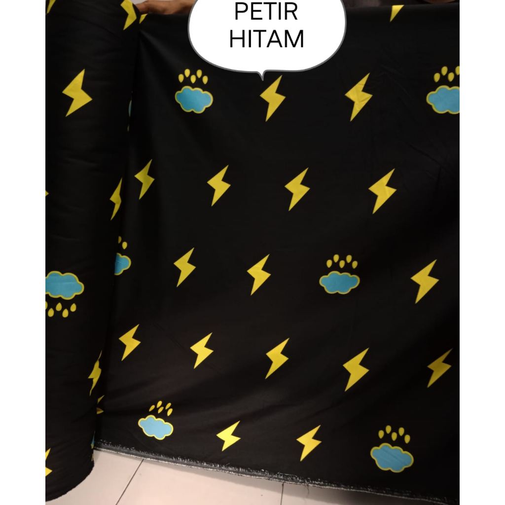 [PART 2] Kartun, Angkasa 1/2 meter Katun Disperse Grade A Harga Termurah motif