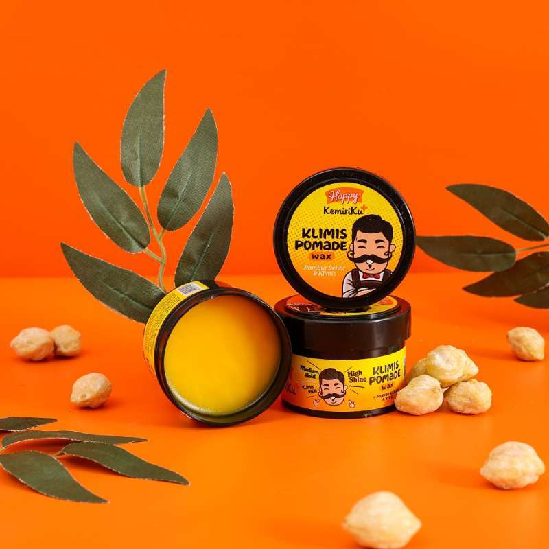 Happy Kemiriku Pomade Klimis Wax Based 80gr