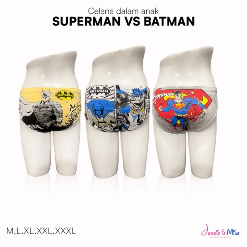 3pc Celana dalam anak laki jessie mike
