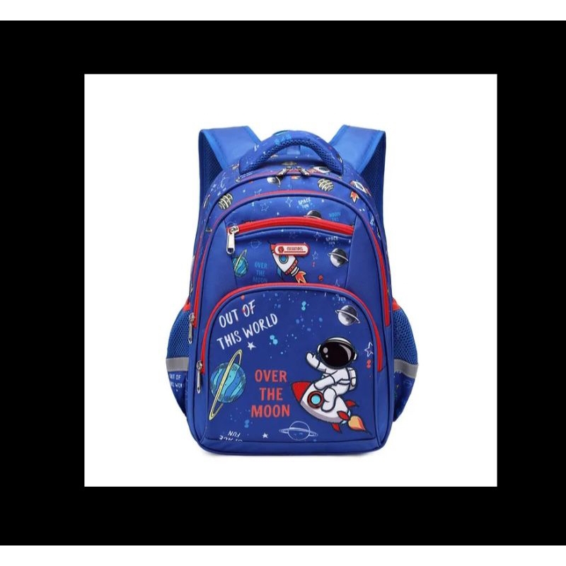 Tas Ransel Anak Sekolah Terbaru Astronot liontin Tas Backpack Sekolah Anak 2023 Untuk Anak Paud/Sd