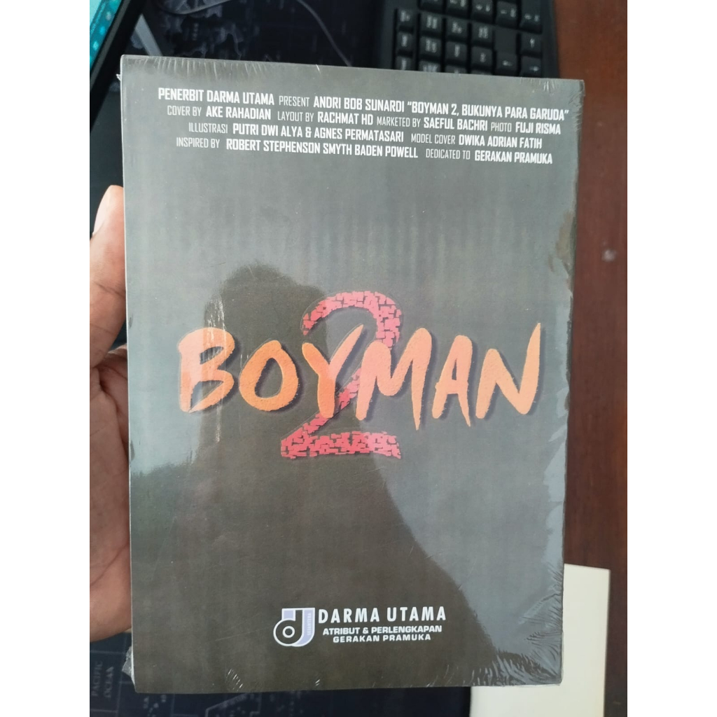 BUKU BOYMAN ORIGINAL ( PRAMUKA )