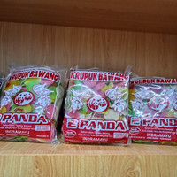 

Kerupuk bawang mentah cap 2Panda 250gr