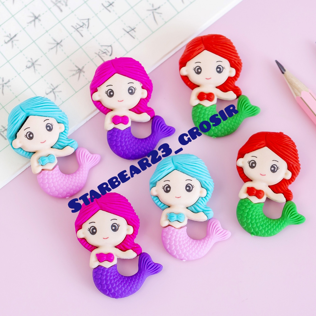 

Penghapus pencil the little mermaid ( CIA 720)