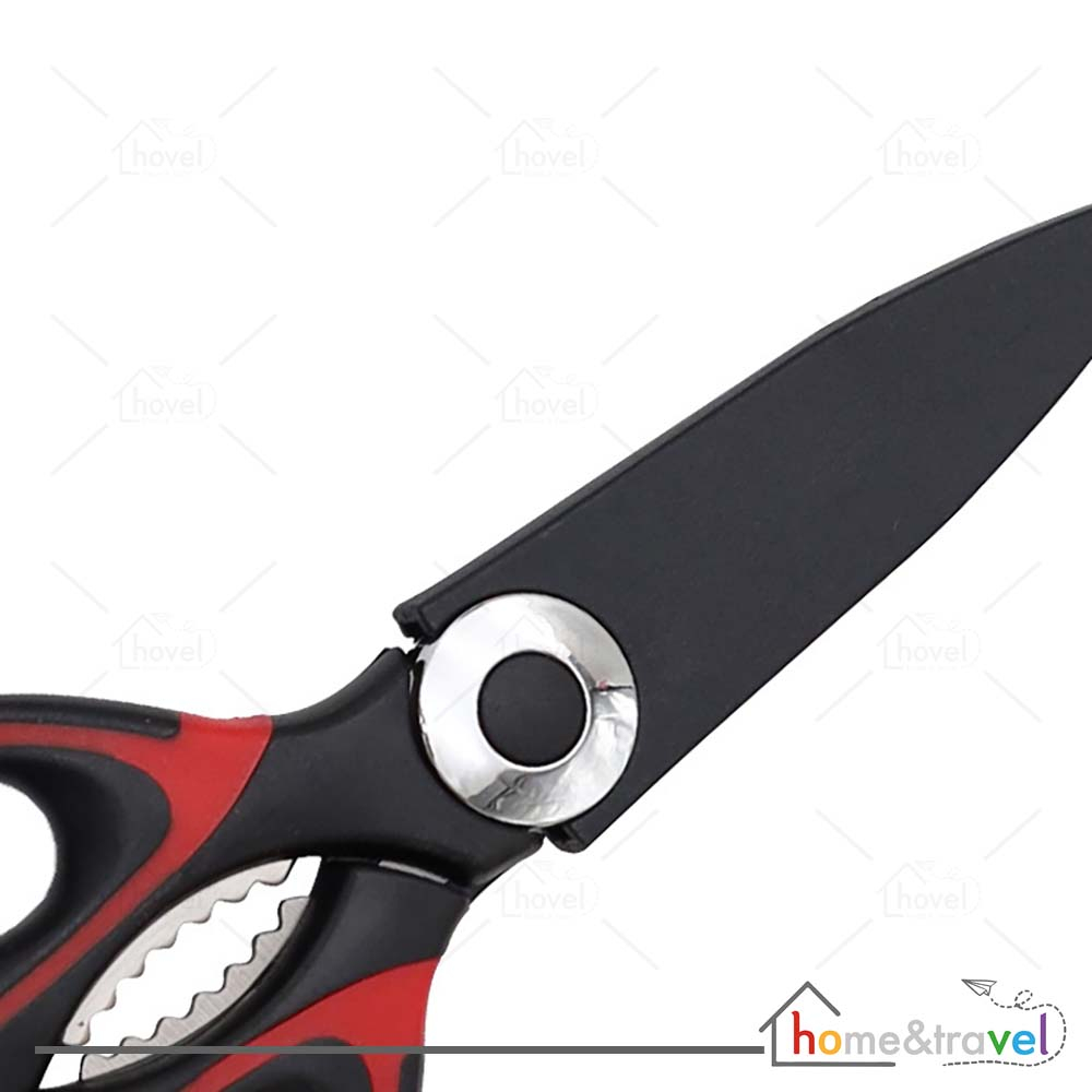 HOVELSHOP Gunting Daging Dapur Besar Pemotong Sayur Buah Kitchen Scissors Stainless Steel Serbaguna