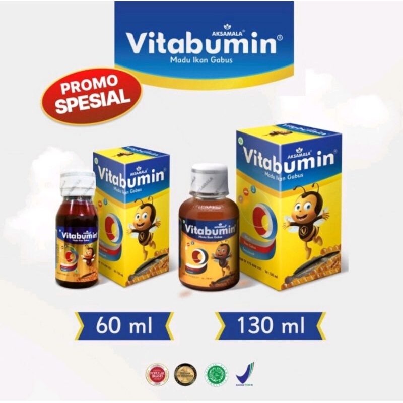 

VITABUMIN MADU IKAN GABUS 60ml & 130ml