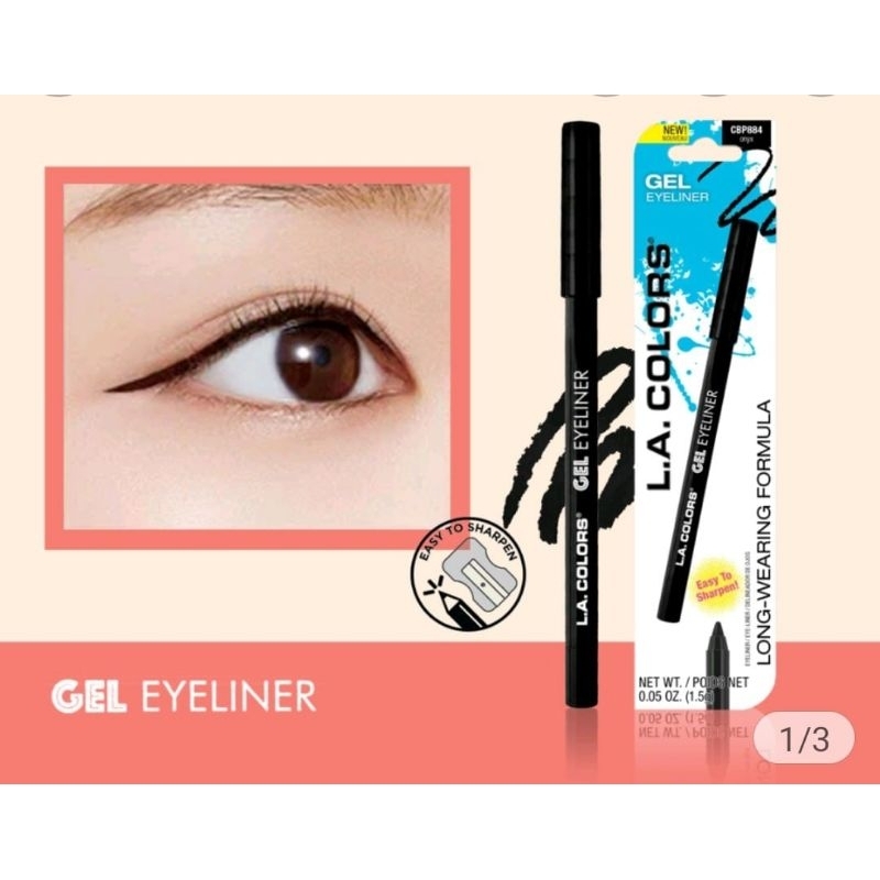 La Colors Gel Eyeliner Pencil Black