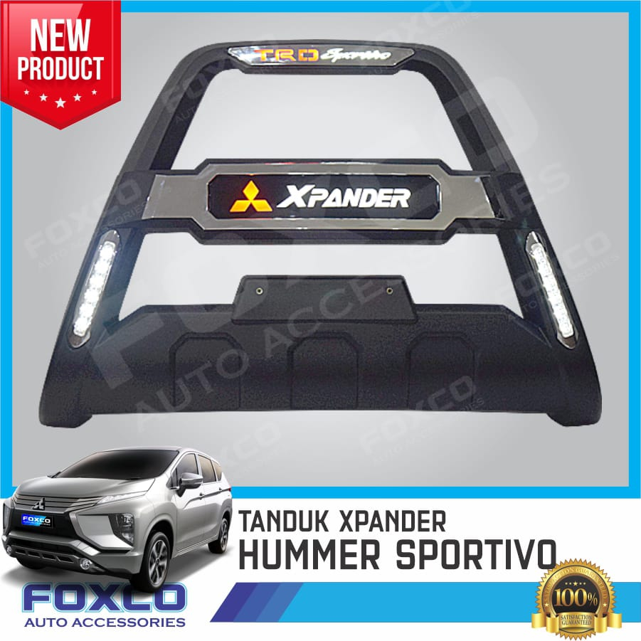 Tanduk Bumper Depan LED Xpander model TRD SPOTIVO