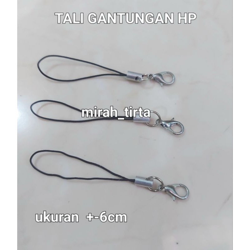 Evergreeeen Sisa Pabrik 30 Pcs Tali Gantungan Hp .Tali Usb. Tali Lanyard Kokot Udang. Tali Lanyard