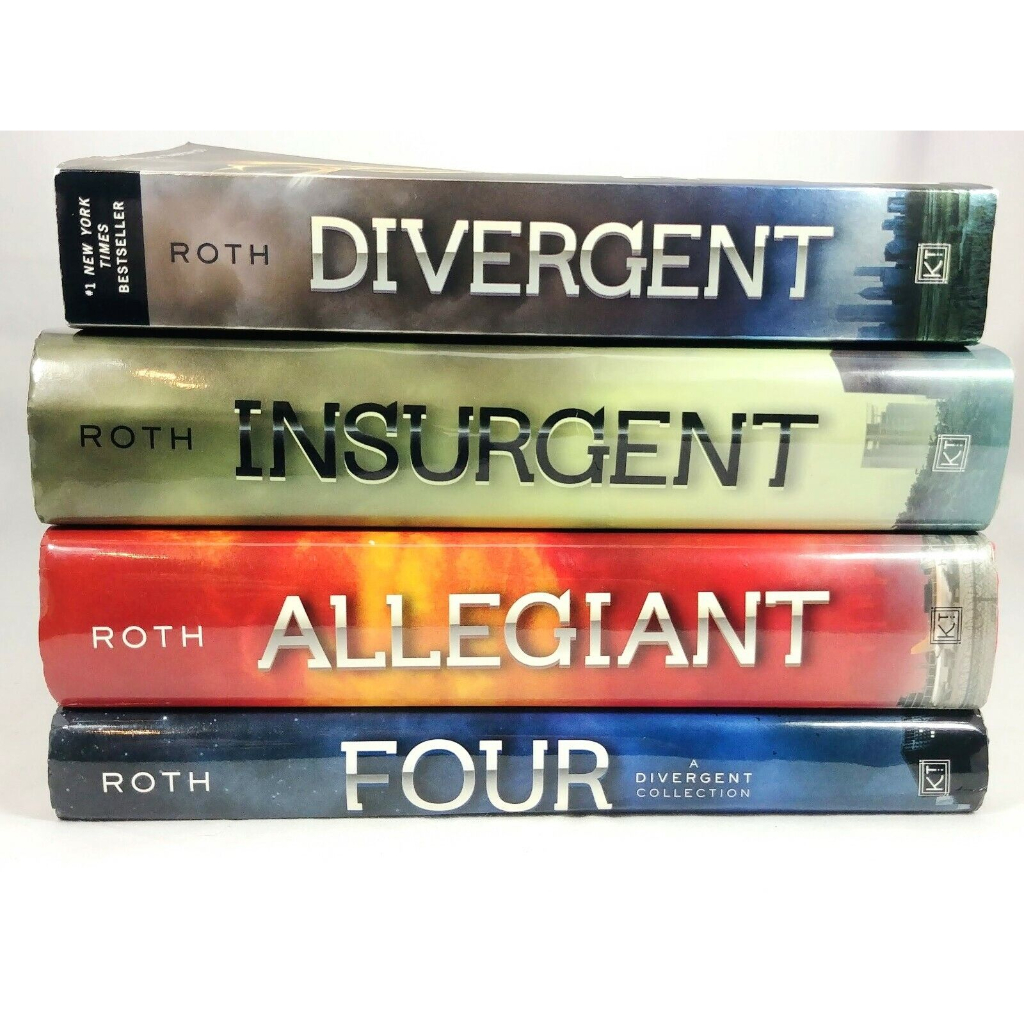 [ENGLISH] BUKU NOVEL DIVERGENT SERIES - DIVERGENT - INSURGENT - ALLEGIANT - FOUR - VERONICA ROTH [ORIGINAL]