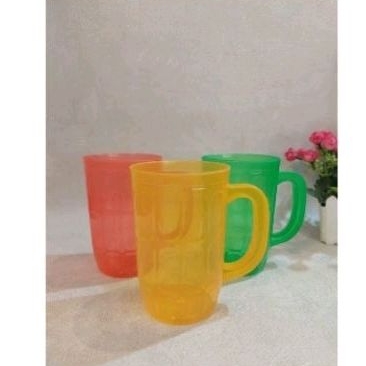Cangkir Bir GM plastik/Cangkir minum gagang