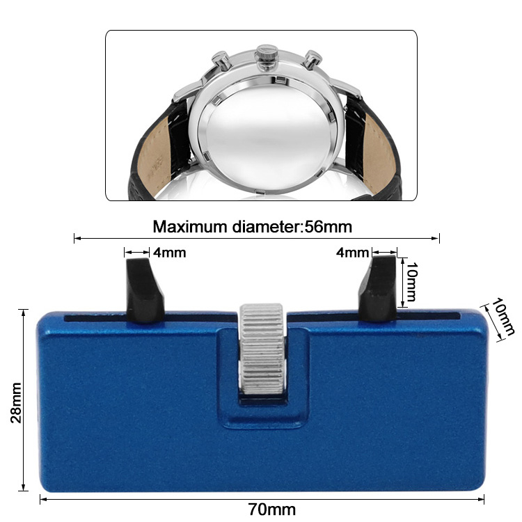 PEMBUKA/PENGENCANG TUTUP BELAKANG JAM WATCH REPAIR TOOL MODEL DRAT LOGAM