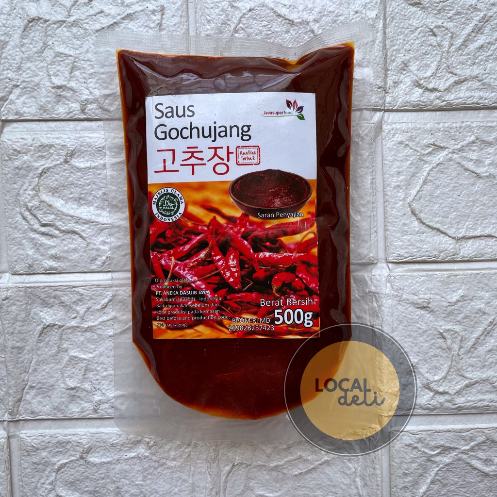 

HALAL Java Super Food Gochujang 500gr Halal / Saus Gochujang Halal 500gr / Gochujang Sauce 500gr