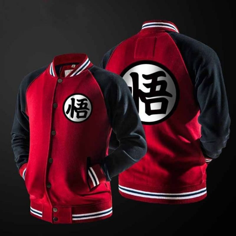 ( S-XXXXXXL,6XL ) VARSITY JAKET BASEBALL BOMBER KANCING MOTIF JAPAN  BIGSIZE JAKET FLEECE KOREAN STY