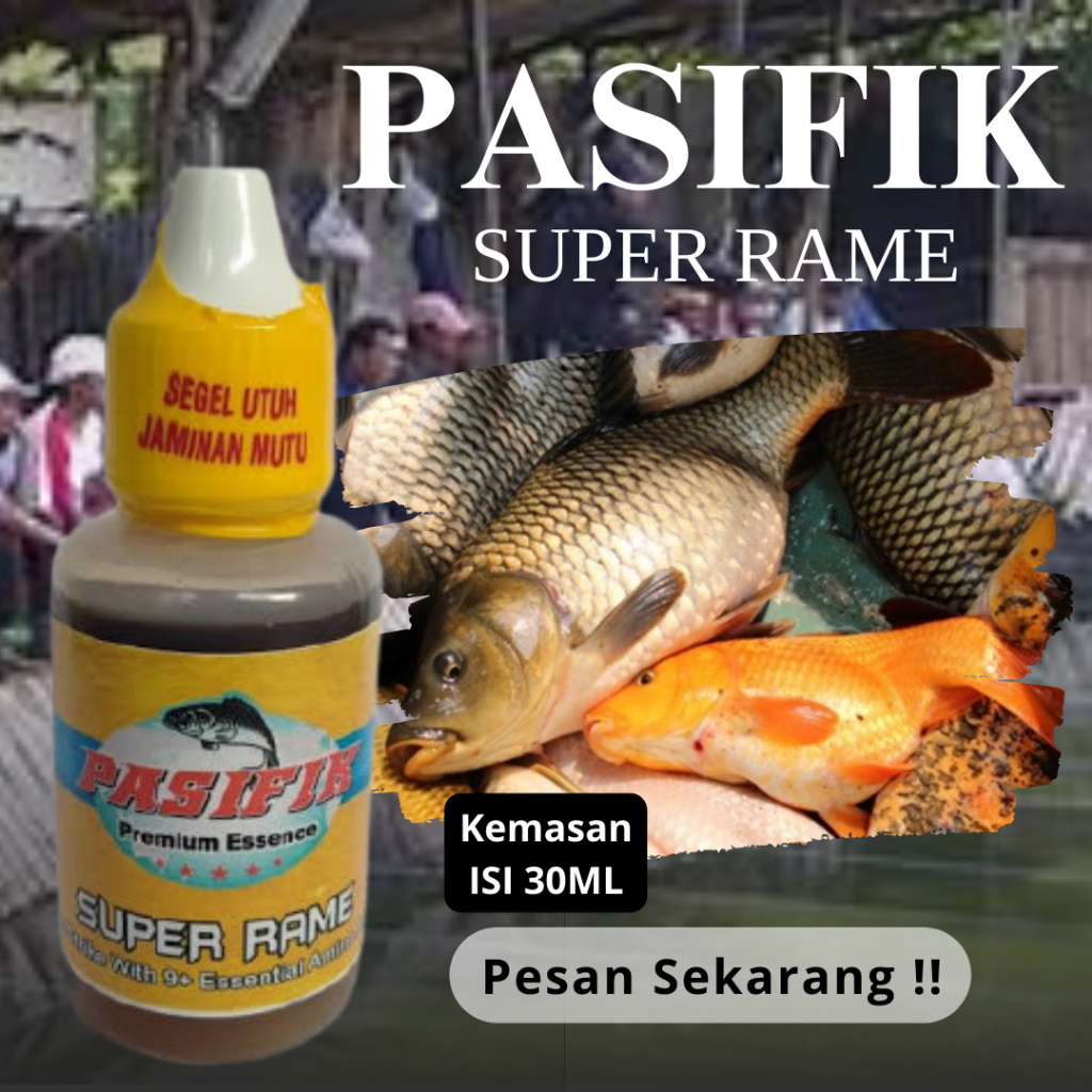Essen Ikan Mas Kilo Gebrus & Galapung Pasifik Super Rame 30ml