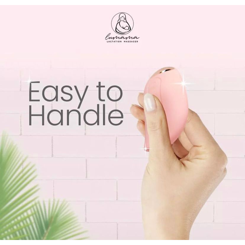 Lumama Lactation Massager - GARANSI RESMI 1 TAHUN / alat pijat payudara / melancarkan asi / menghilangkan nyeri payudara / portable / travel size/ kinmade / compact size/ mango shape/ pompa asi /perlengkapan menyusui/ alat pereda mastitis