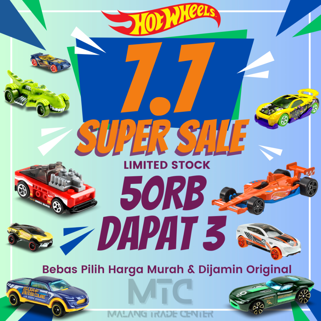 Hot Wheels Original Bisa Pilih - Diecast Mobil - Mainan Mobil Anak