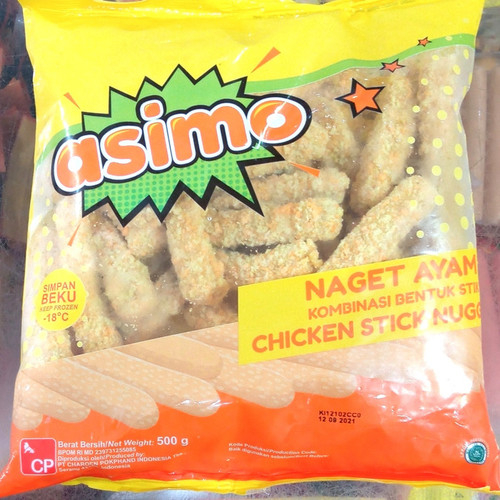 

ASIMO CHICKEN NUGGET STICK KOMBINASI 500GR