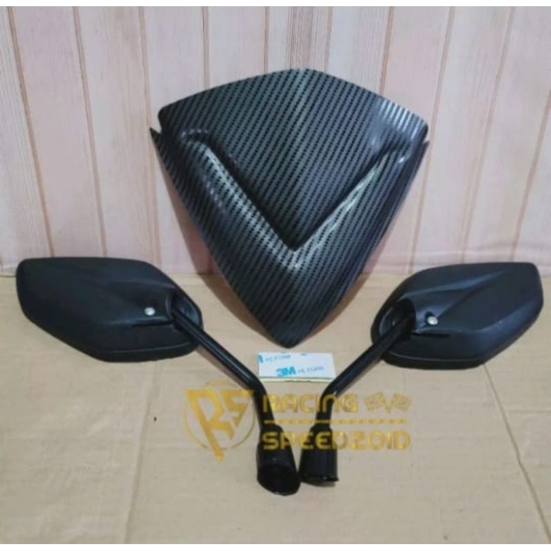 Visor Mio Soul Beat Karbu Mio M3 Plus Spion Kualitas Terbaik