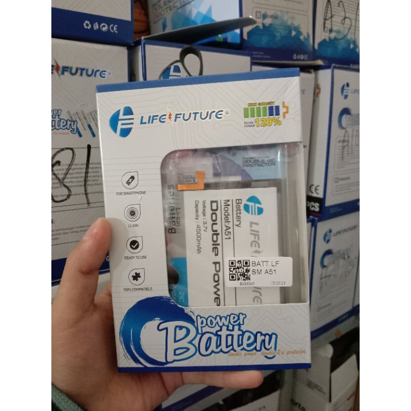 BATRE DOUBLE POWER SAMSUNG A51 / A515F LIFE FUTURE