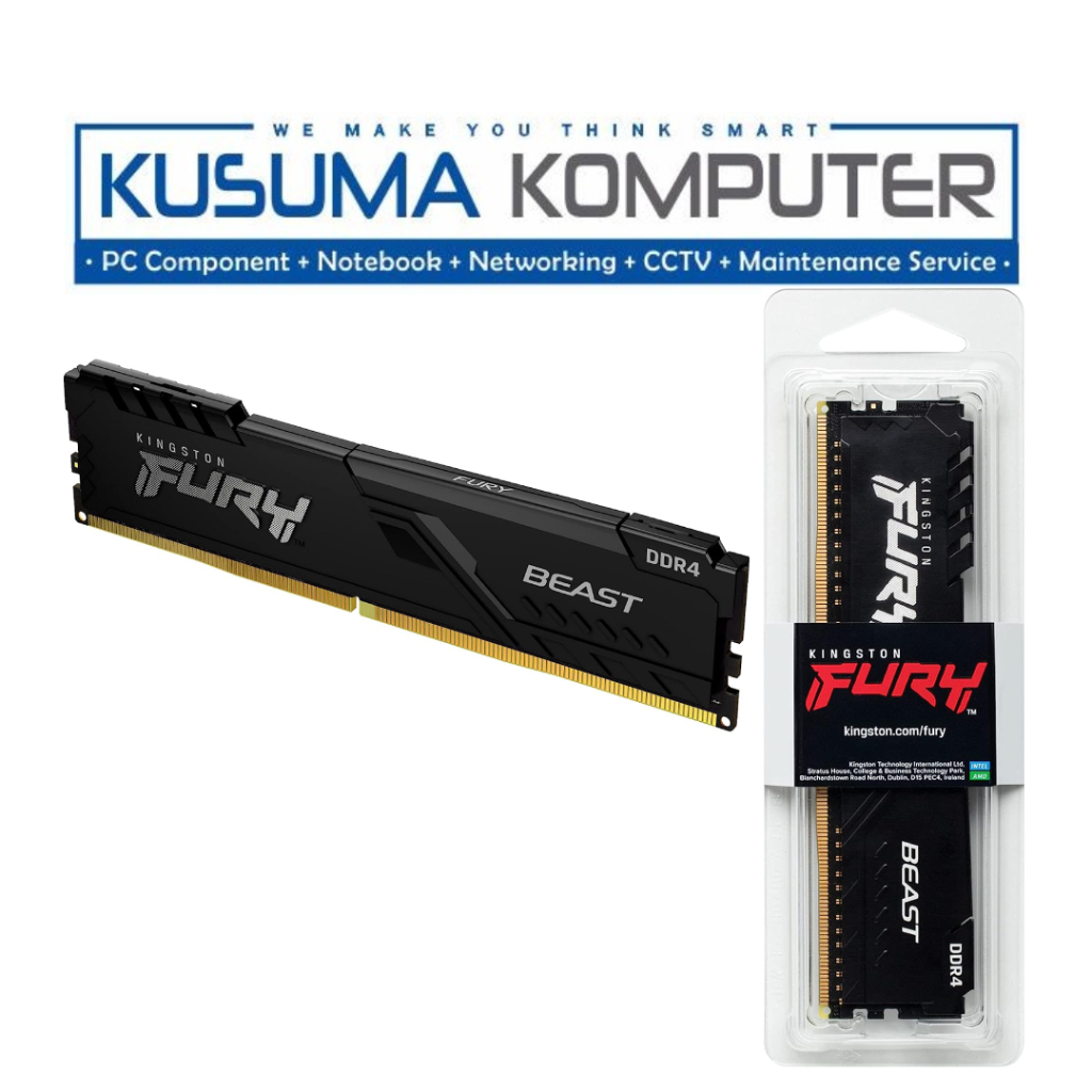 Kingston FURY Beast Black KF432C16BB/16 16GB DDR4 3200 3200MHz
