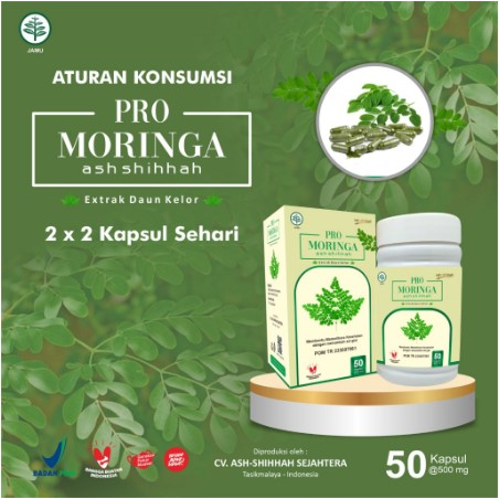 Obat Penyubur Sperma Pria Vitamin Pengental Penambah Kesuburan Pria Pro Moringa Daun Kelor Anti Encer Herbal Kesuburan