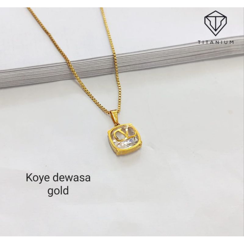 KALUNG TITANIUM WANITA MODEL BARU KALUNG CANTIK