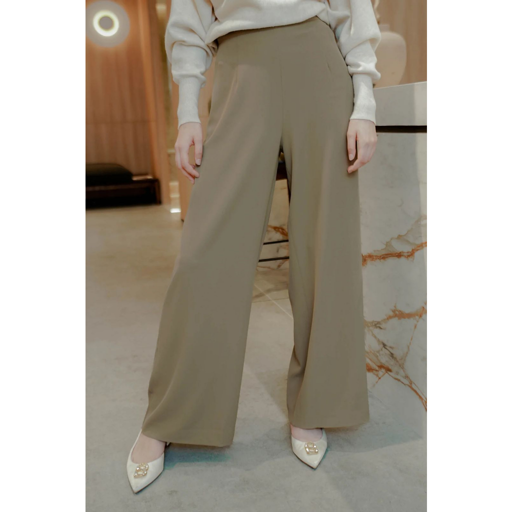 SIDE CLOSURE PANTS - BENANG JARUM