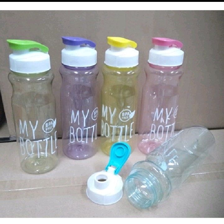 Promo Botol Minum My Bottle Tutup Klik 500 Ml