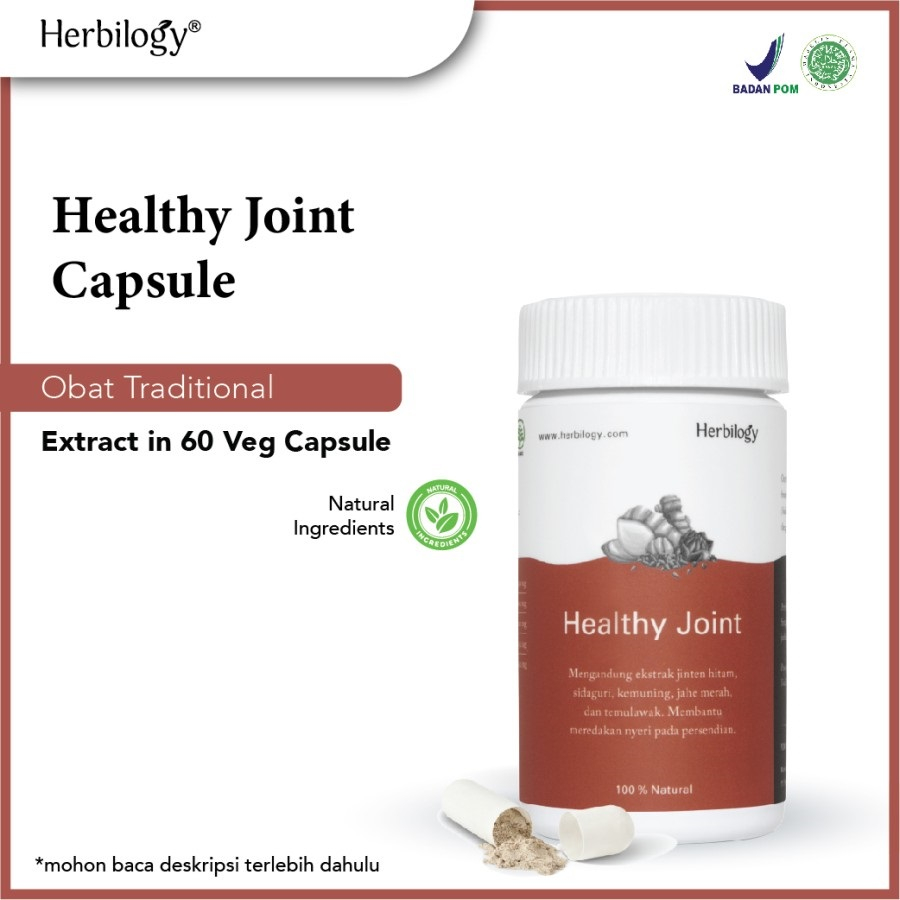 Herbilogy Healthy Joint - 60 kapsul
