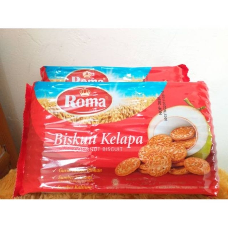 

Roma Biskuit Kelapa / Khong Guan 1.600 g / Biskuit enak / Cemilan Keluarga