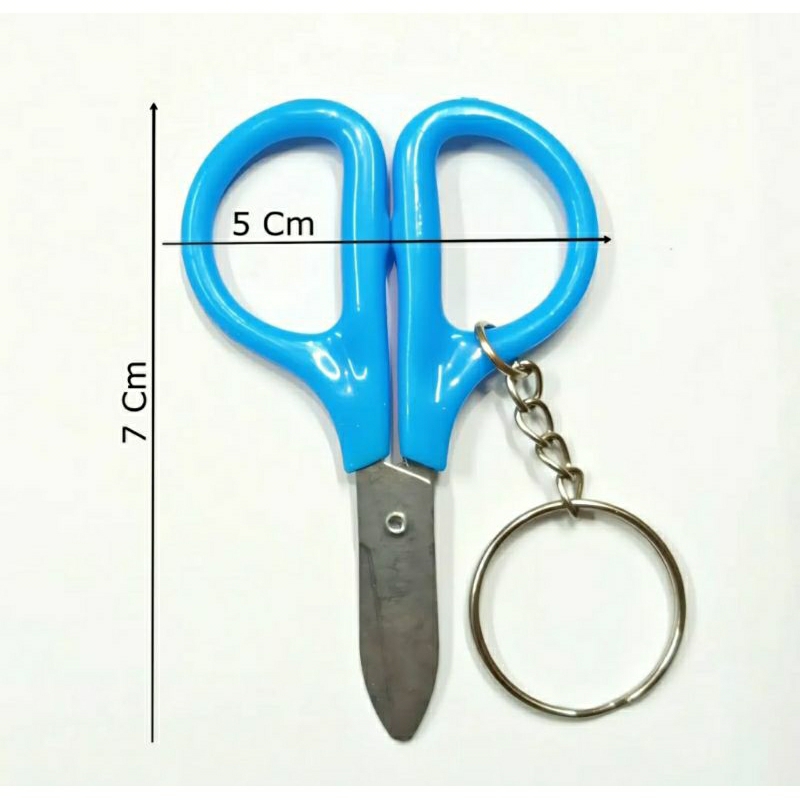 Gantungan Kunci Gunting Keychain Scissors