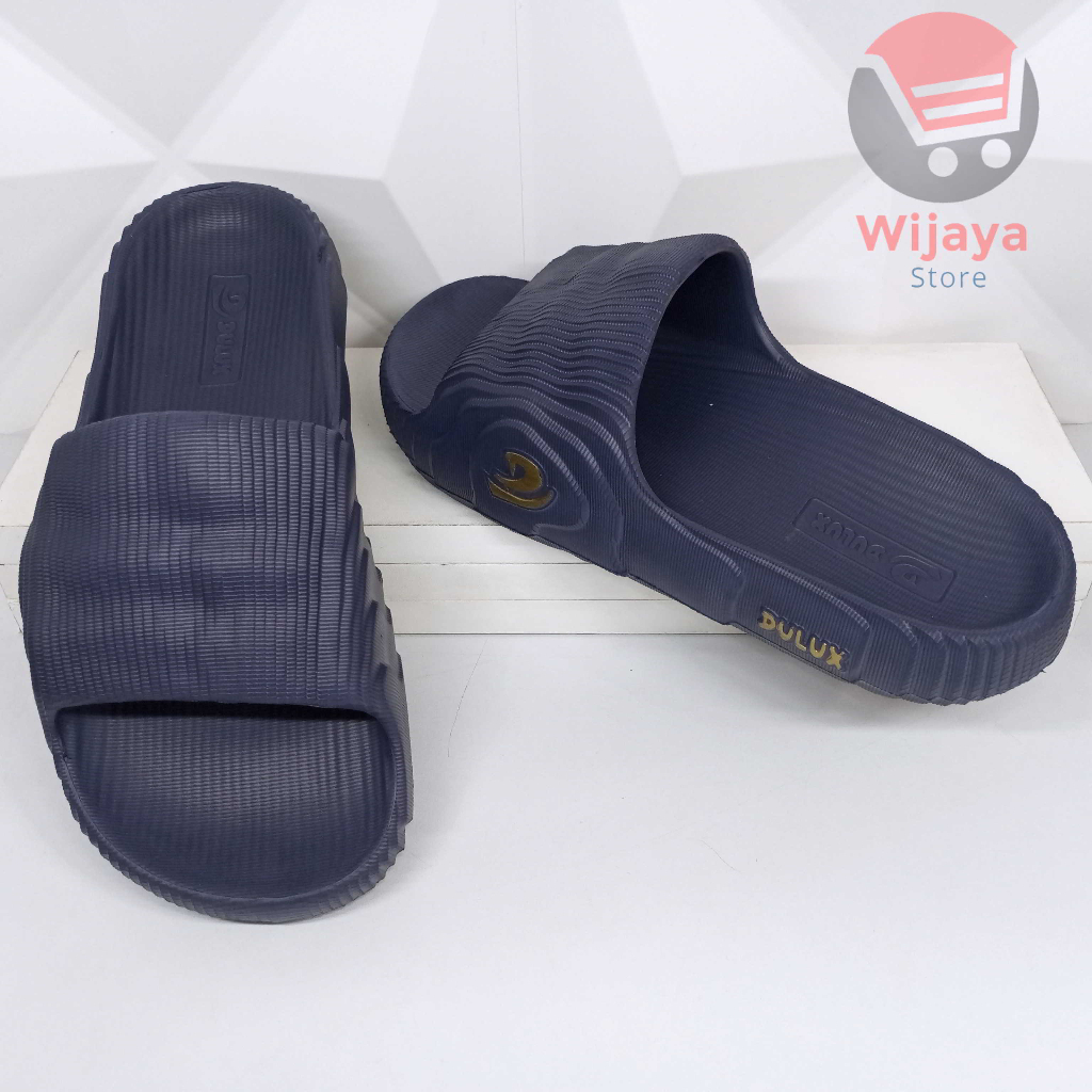 Sandal Slop Tebal 8831 Sendal Viral Ringan Tebal Slide Pria Selop Laki-laki Desain Unik