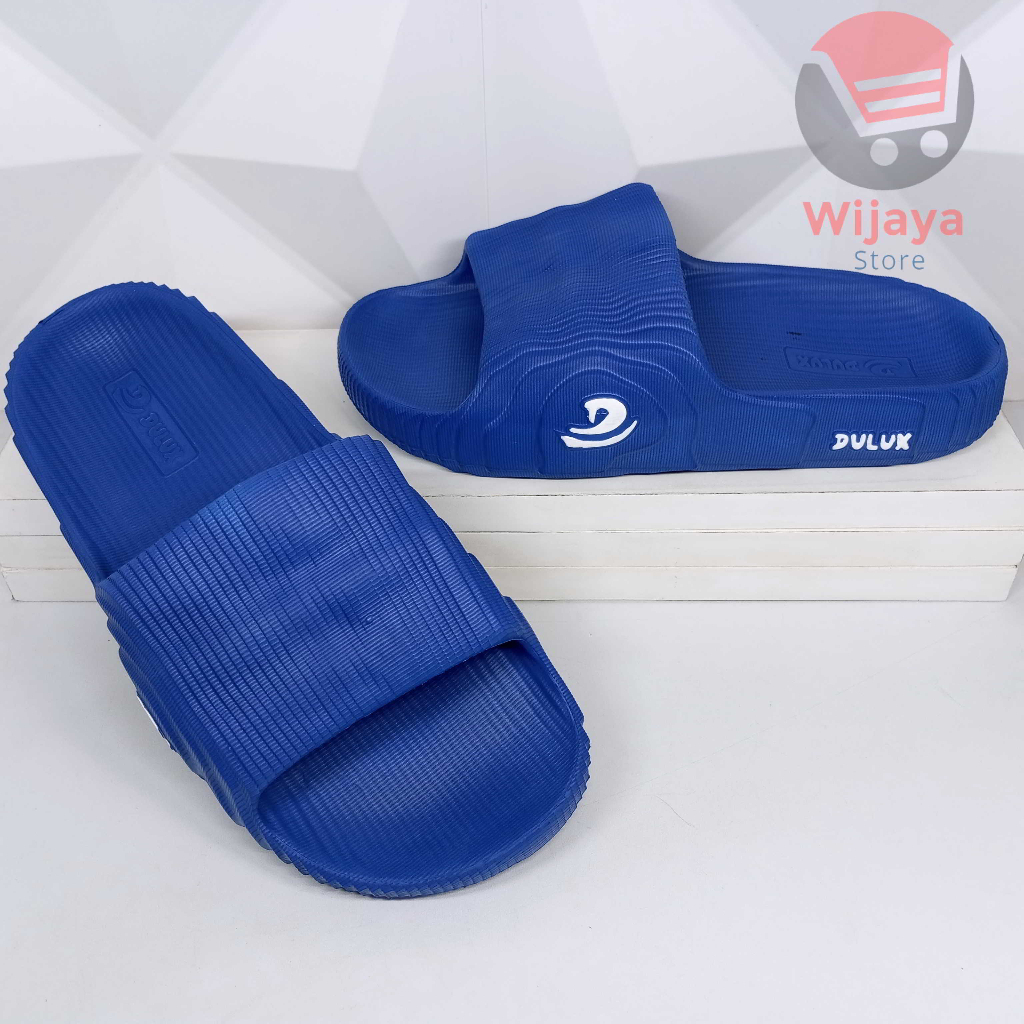 Sandal Slop Tebal 8831 Sendal Viral Ringan Tebal Slide Pria Selop Laki-laki Desain Unik