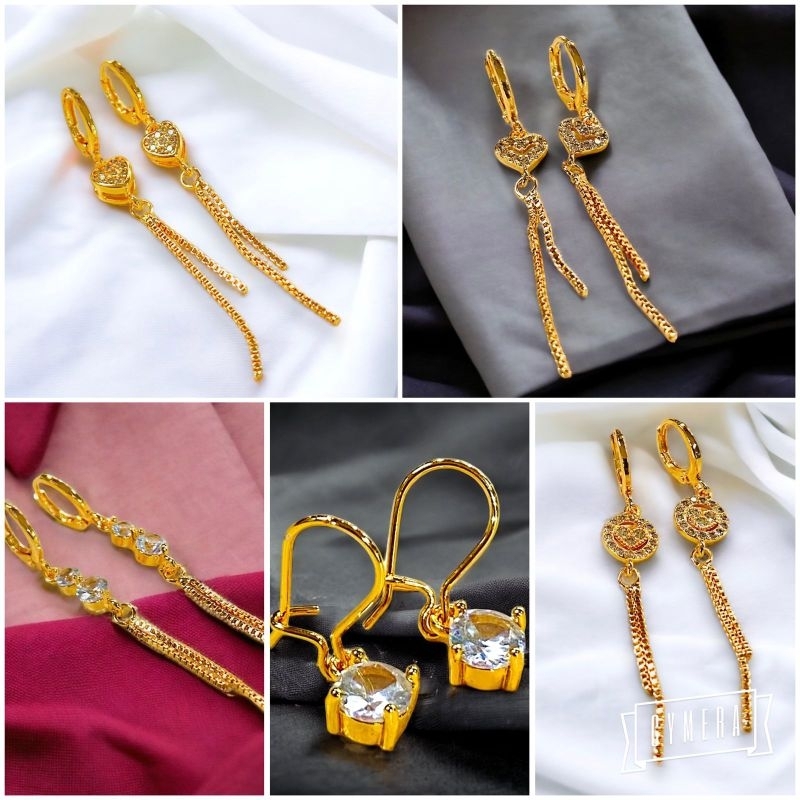 anting permata//anting wanita//perhiasan