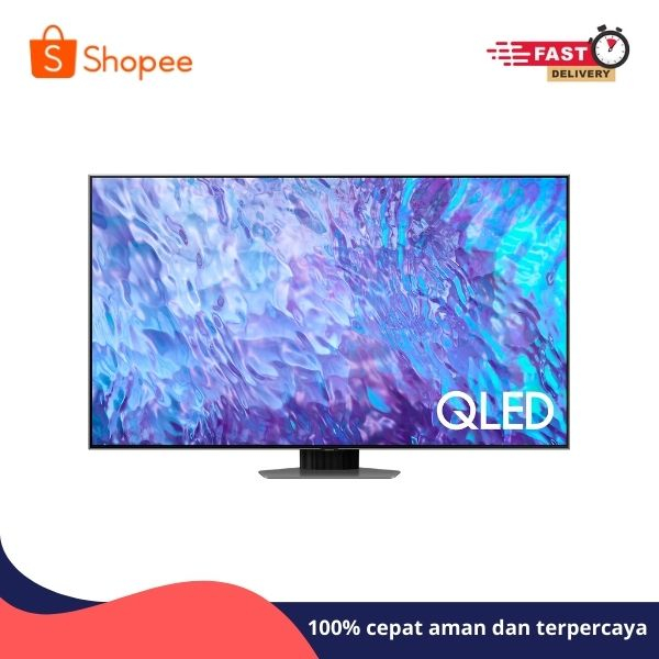 TV Qled Samsung 65 Inch 4K Smart TV Dolby Atmos 65Q80C Q80C