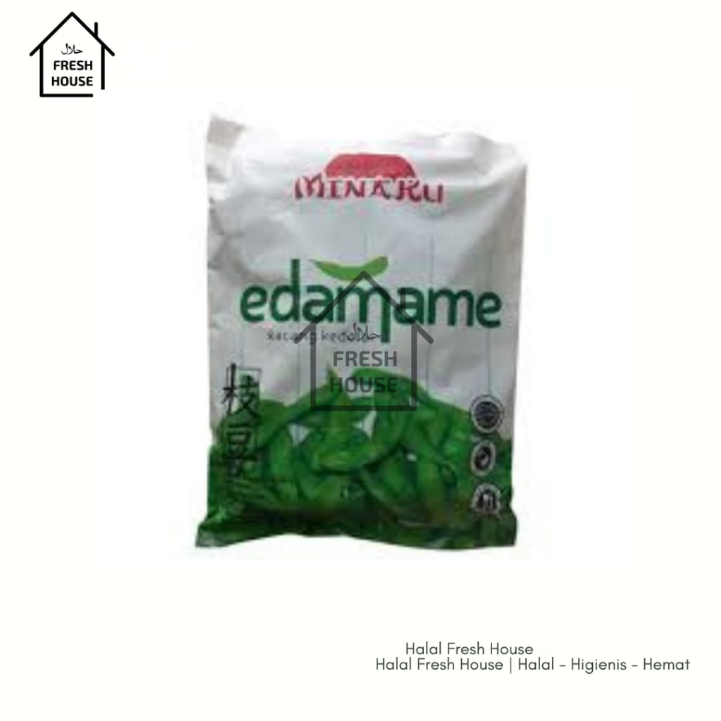 

EDAMAME / EDAMAME FROZEN / MMINAKU EDAMAME KACANG KEDELAI FROZEN 500GR