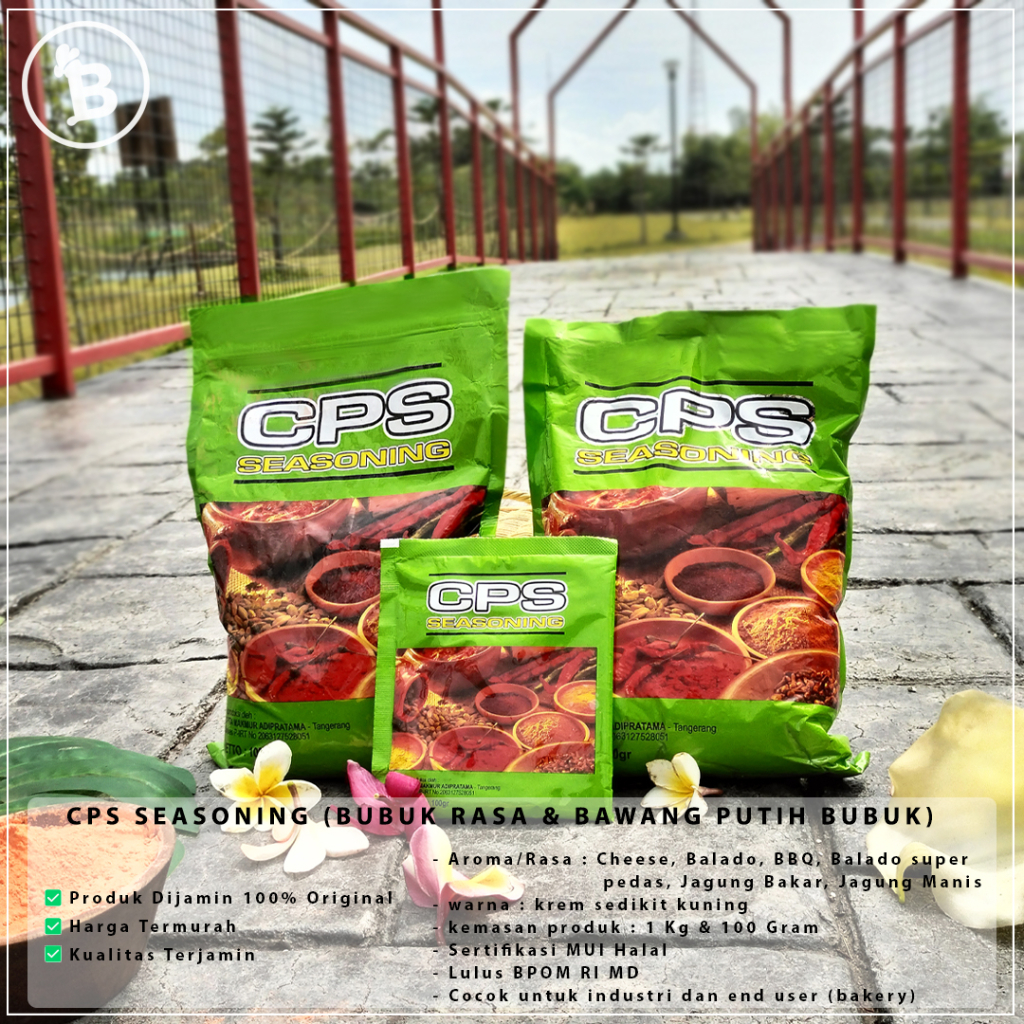 

Bumbu Seasoning Bubuk Rasa Varian Merk CPS Kemasan 100 gram