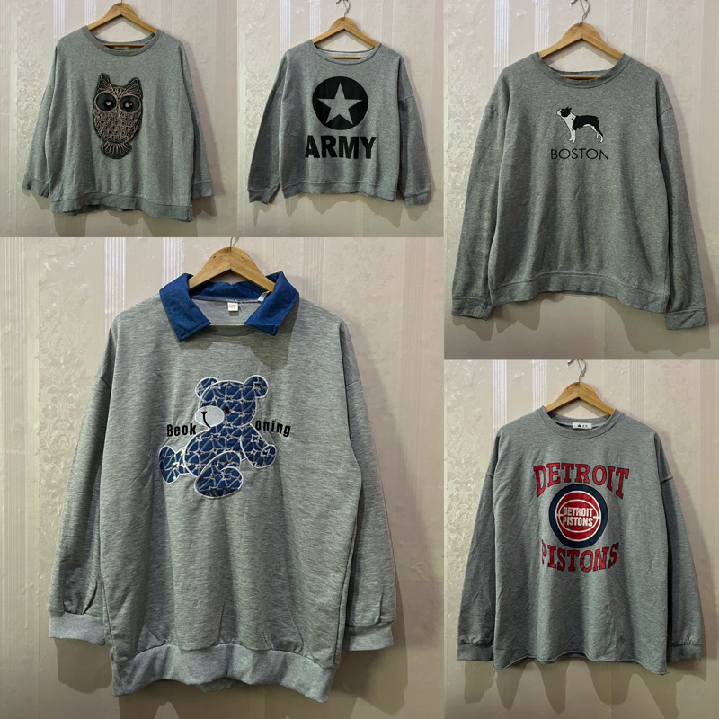 Crewneck second | crewneck murah | crewneck crop