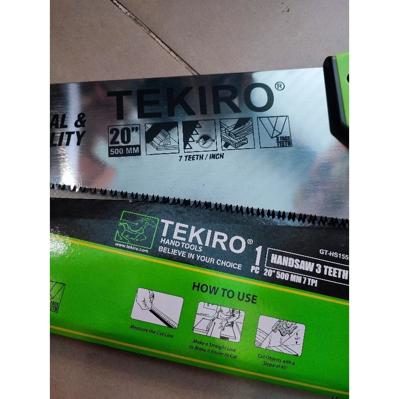 Tekiro HS1555 Gergaji kayu 3 Mata 20inch 20&quot; HS 1555