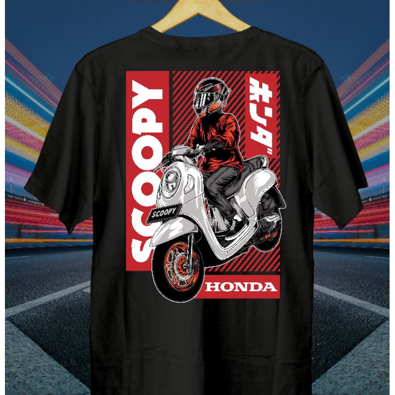 kaos Motor Scoopy Rider // Kaos Scoopy Rider