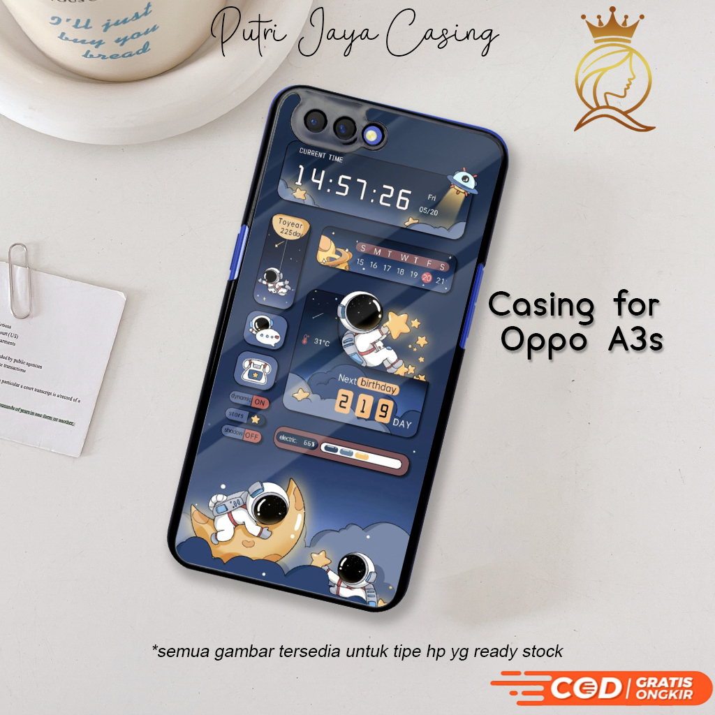 Case Hp Oppo A3s Oppo A3s Casing Oppo A3s Motif ASTRO CUTE 02 Casing Terbaru Case Karakter Lucu Kere