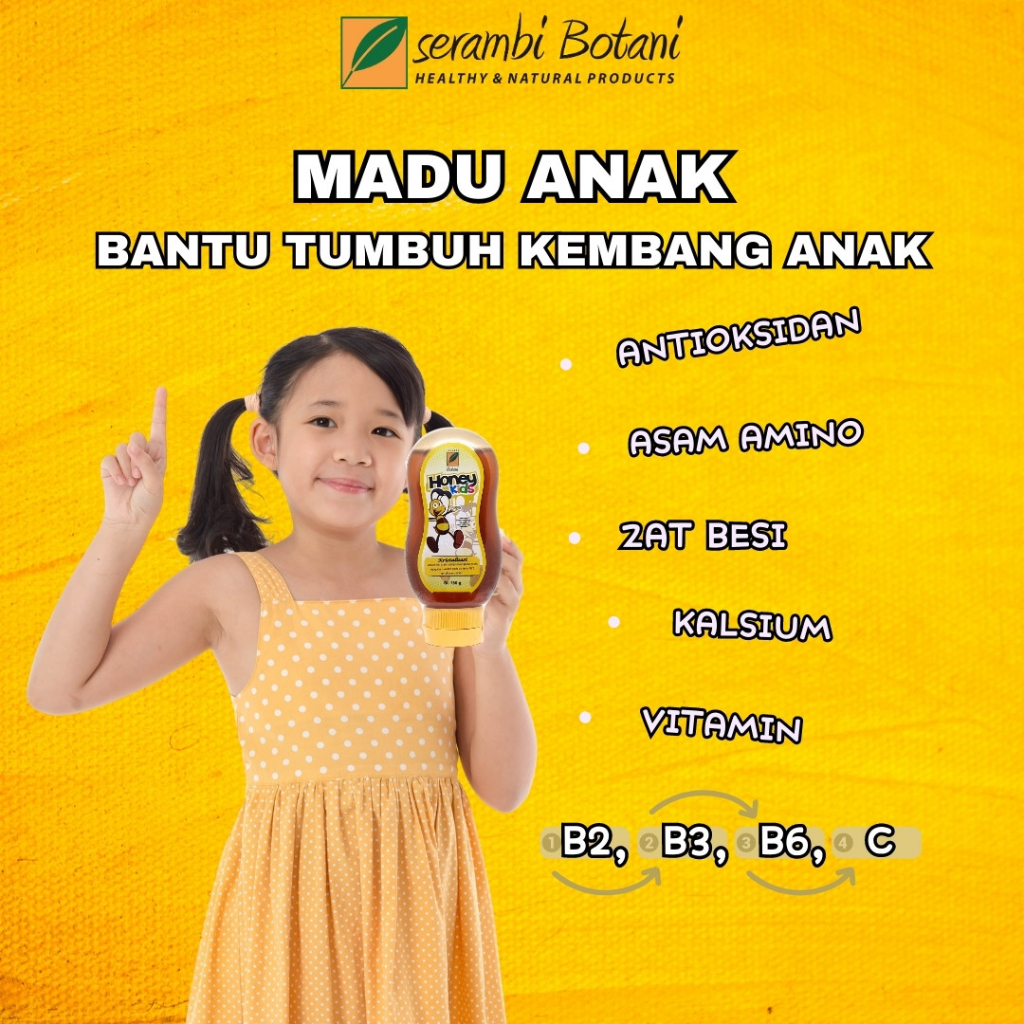 

Madu Anak Asli Murni 150 gr Standar Internasional