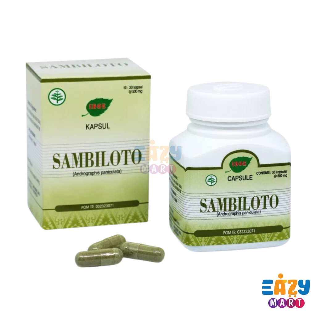 Sambiloto Jamu Iboe Isi 30 Kapsul