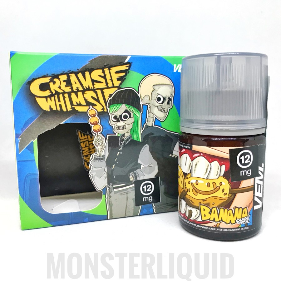 CREAMSIE WHIMSIE V1 BANANA BY VEM JUICE 12MG 60ML